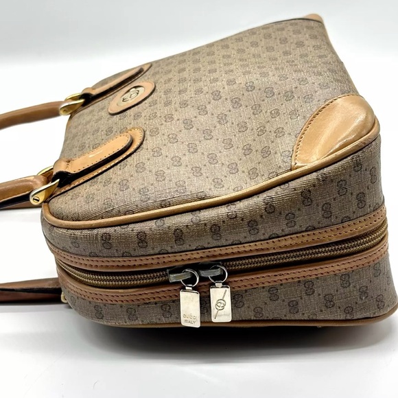 Gucci Handbag Vintage Micro Interlocking GG with COA - Picture 7 of 16